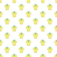 Men polo pattern, cartoon style vector