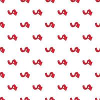 Big curved arrow pattern, cartoon style vector