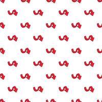 Big curved arrow pattern, cartoon style vector