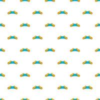 Map trips of Columbus pattern, cartoon style vector