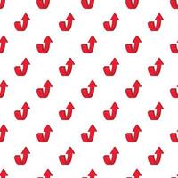 Up arrow pattern, cartoon style vector