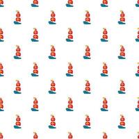 Ship of Columbus pattern, cartoon style vector