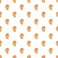 Epithelial cell pattern, cartoon style vector