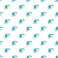 Folding knife pattern, cartoon style vector