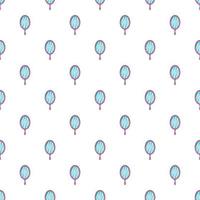 Mirror pattern, cartoon style vector