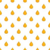 Drop of honey pattern, cartoon style vector