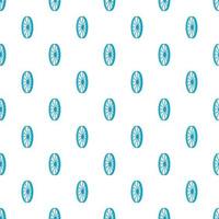 Bicycle wheel pattern, cartoon style vector