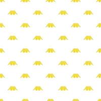 Travel map pattern, cartoon style vector