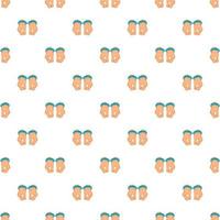 Hands in handcuffs pattern, cartoon style vector