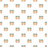 Hands in handcuffs pattern, cartoon style vector