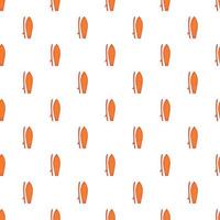 Surfboard pattern, cartoon style vector
