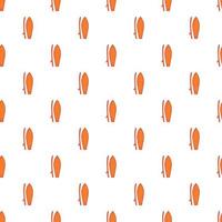 Surfboard pattern, cartoon style vector