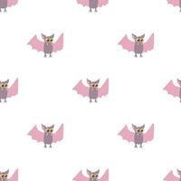 Bat pattern seamless vector