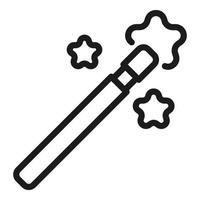 Magic band icon outline vector. Editor pen vector