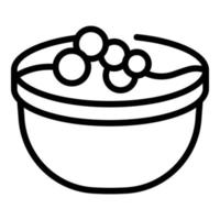 Cleaner bucket icon outline vector. Wash product vector