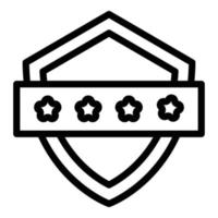 Antivirus icon outline vector. Data secure vector
