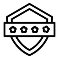 Antivirus icon outline vector. Data secure vector