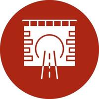 Tunnel Creative Icon Design vector
