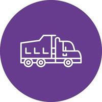 Truck Creative Icon Design vector