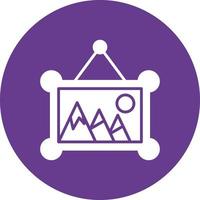Frame Creative Icon Design vector
