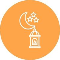 Ramadan Creative Icon Design vector