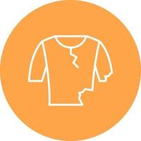 Tshirt Creative Icon Design vector