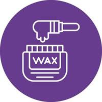 Wax Creative Icon Design vector