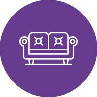 Couch Creative Icon Design vector