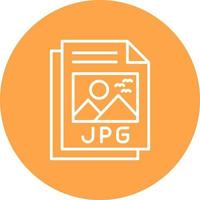 Jpg File Creative Icon Design vector