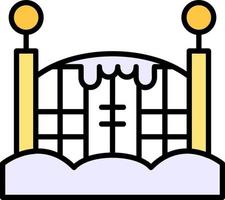 Gate Creative Icon Design vector