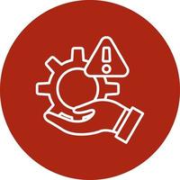 Risk Creative Icon Design vector