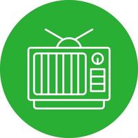 Tv Creative Icon Design vector