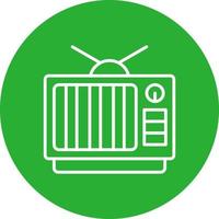 Tv Creative Icon Design vector