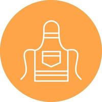 Apron Creative Icon Design vector