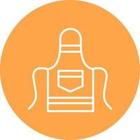 Apron Creative Icon Design vector