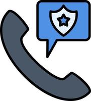 Police Call Creative Icon Design vector