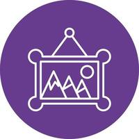 Frame Creative Icon Design vector