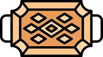 Tray Creative Icon Design vector