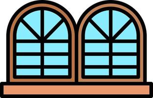 Window Creative Icon Design vector