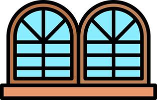 Window Creative Icon Design vector