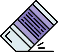 Eraser Creative Icon Design vector