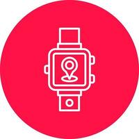 diseño de icono creativo de reloj inteligente vector