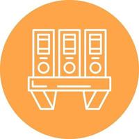 Binder Creative Icon Design vector