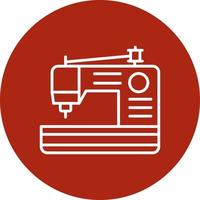 Sewing Machine Creative Icon Design vector