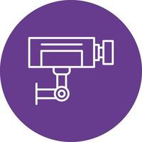 Cctv Camera Creative Icon Design vector