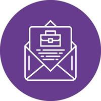 Email Creative Icon Design vector