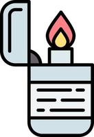 Lighter Creative Icon Design vector