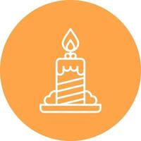 Candle Creative Icon Design vector