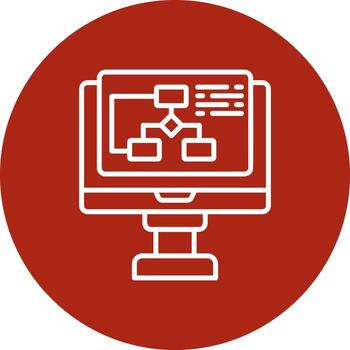 Algorithm Creative Icon Design vector