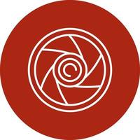 Shutter Creative Icon Design vector